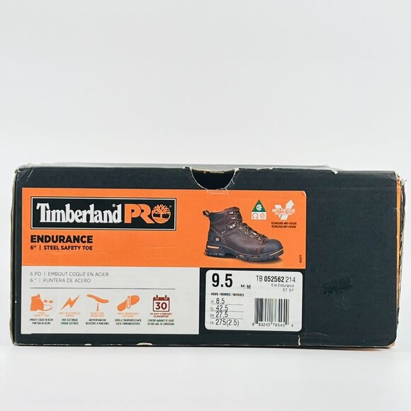 Timberland Pro Endurance SST \'Brown\' TB-052562-214 size 9.5
